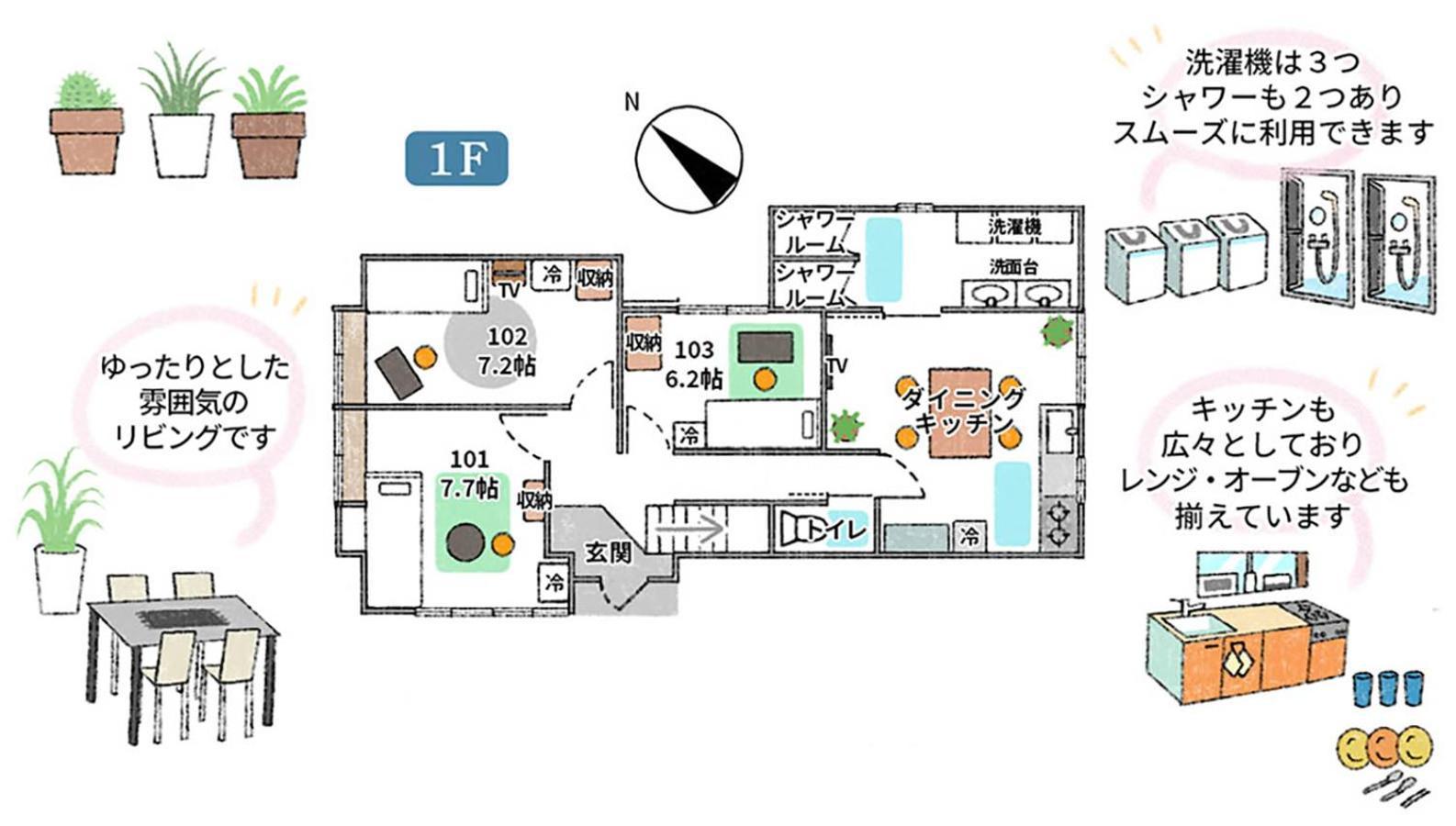 Отель ソフィアハウス横浜 -女性専用シェアハウス- Sopfia House Yokohama For Women Only Shared House Экстерьер фото